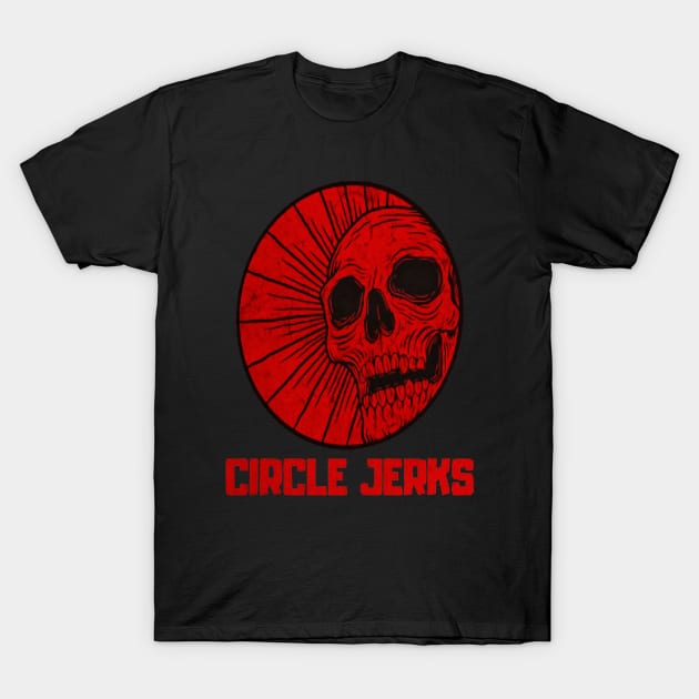 red circle jerks T-Shirt by rika marleni